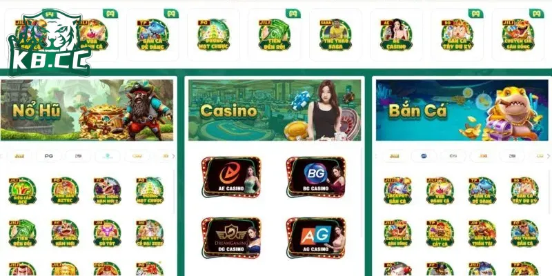Giới thiệu K8CC - Kho tàng game bất tận