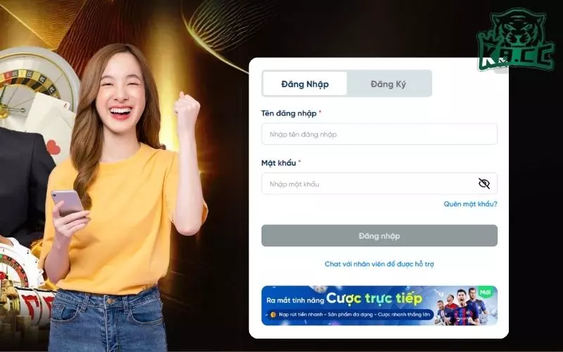Hướng dẫn đăng nhập KC88 trên điện thoại